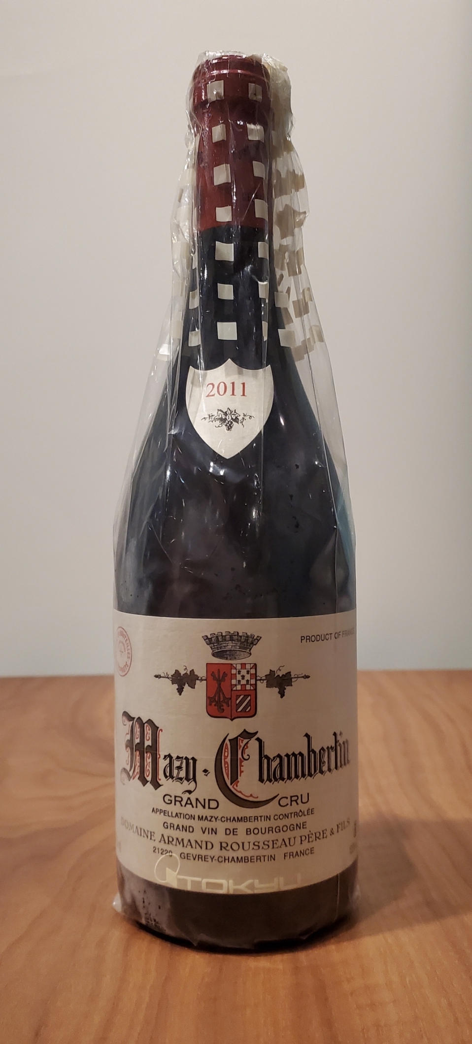 アルマン・ルソー / シャルム・シャンベルタン 2011年 Armand Rousseau / Charmes Chambertin 2011